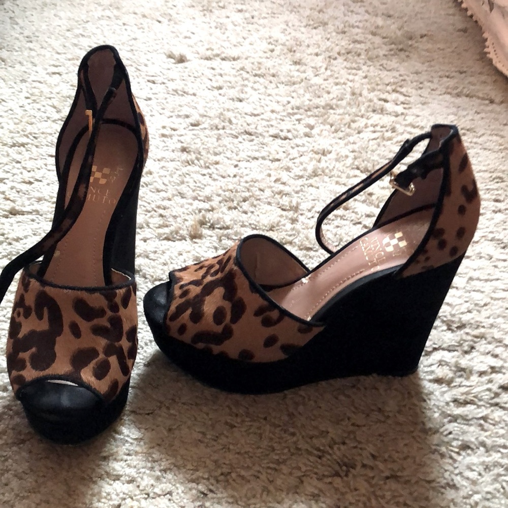 Vince Camuto platform wedges
